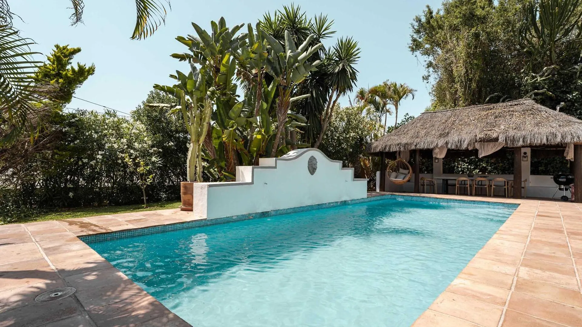 Villa Los Olivos Boho Style Pool Tranquile Marbella Spain